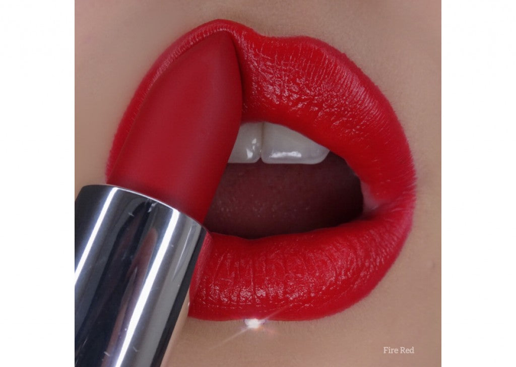 Matte Lipstick Fire Red