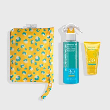 Summer Code Blue Protective Oil &amp; Water + Anti-Ageing Protective Cream SPF50 Face